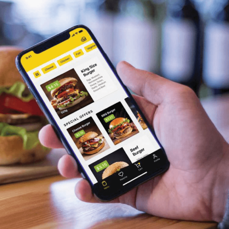 VR services for restaurant businesses